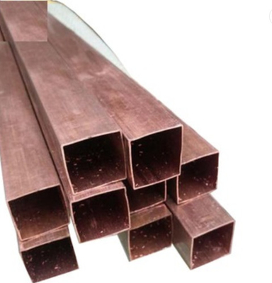 TP2 Rectangular Copper Pipe 1 Meter Square 10 Mil Insulated
