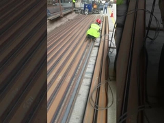 Galvanisierte gewölbte Überdachungs-Platten-Stahlfabrik von China